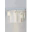 Plissé 6 - Light Glass Chandelier