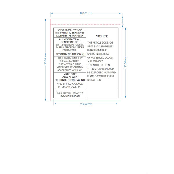 Dimensions du produit