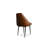 Dennison 19.6'' H Recycled Leather Upholstered Side Chair