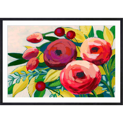 «VIVace Bloom II» par Grace Popp - peinture encadrée