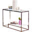 Saniyah 121.92cm Glass Top Console Table-333839069