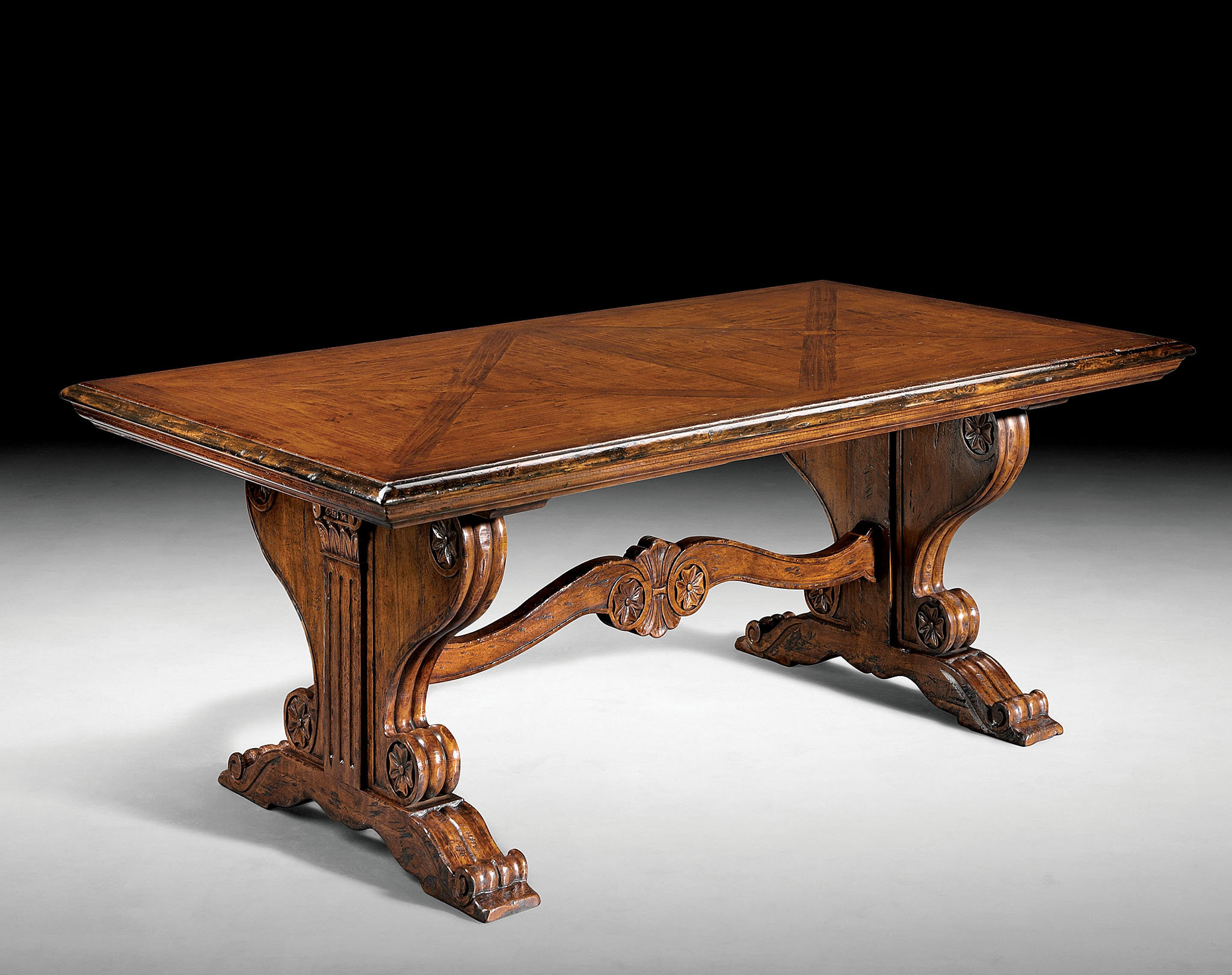 David Michael Solid Wood Dining Table - Wayfair Canada