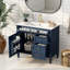 Meuble-lavabo 36 po avec lavabo supérieur-1316945018