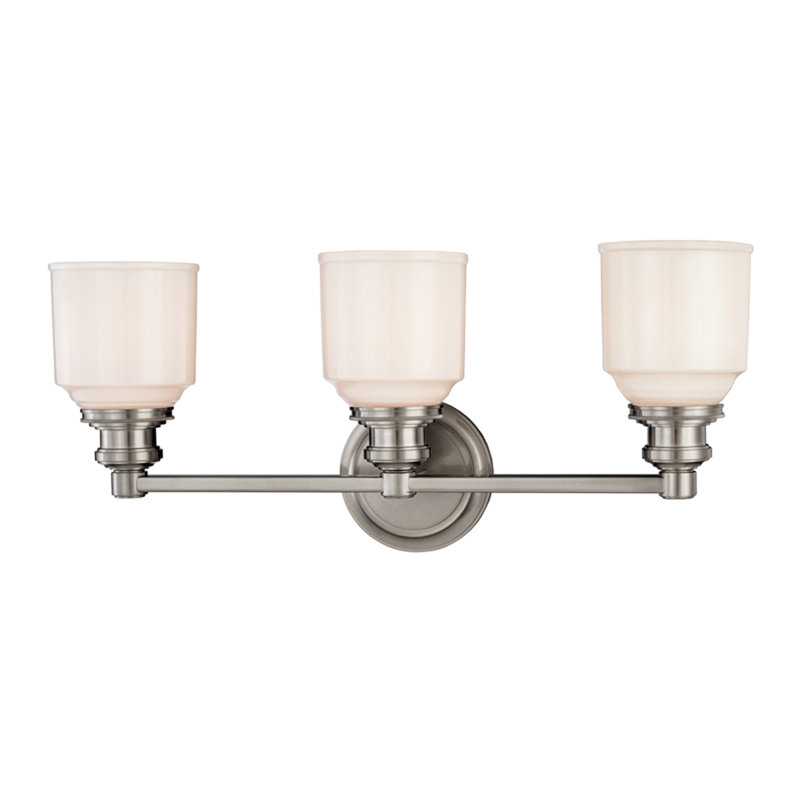 Windham 3 - Light Bath Bar, Satin Nickel