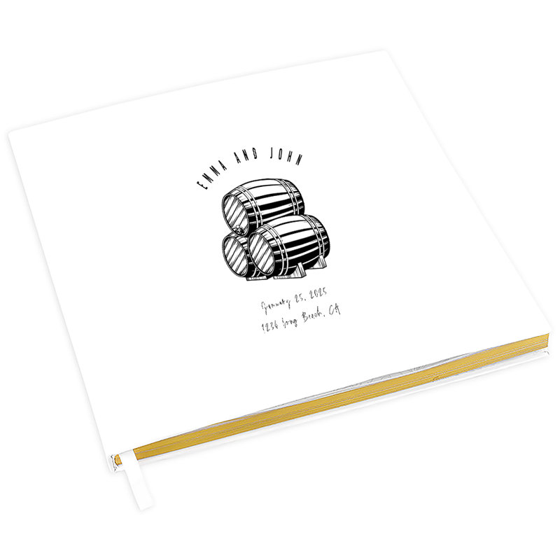 Livre d'or de mariage personnalisé, Oui