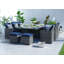 Ensemble de salle à manger rectangulaire pour 6 personnes 74,8 po-93913439-93913443