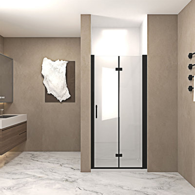 Tempered Glass Bifold Shower Door