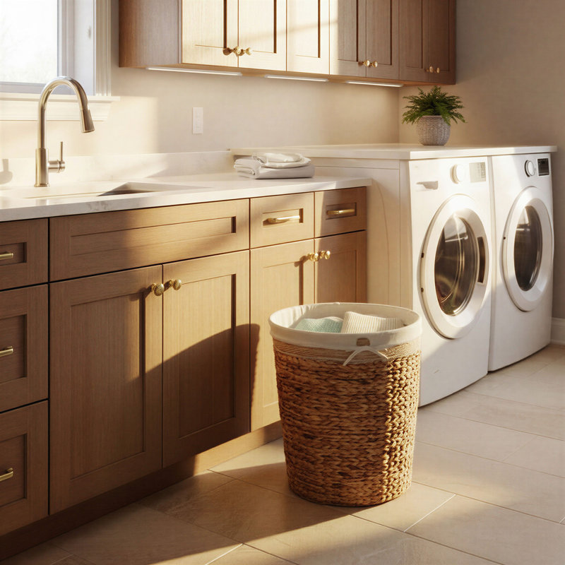 Wicker Laundry Hamper