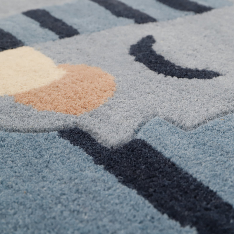 TAPIS BLEU TAPIS