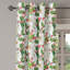 Rideau décoratif à œillets à 2 panneaux Watercolor, 50 po, vert vermillon-727290391