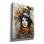 Toile épique Graffiti «brune avec cylindre» par Momart, 20 po x 24 po-1255079861