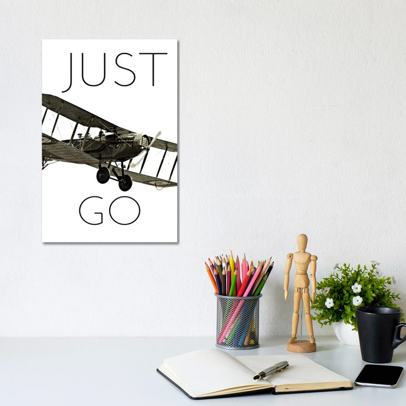 Vintage Airplanes I by Michael Marcon - Wrapped Canvas Print, 30.48cm H x 20.32cm W x 1.91cm D