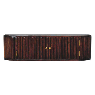 Bedside 110cm W Solid Wood Bedside Table
