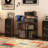 4-Tier Large Record Player Stand With Adjustable Dividers, Vinyl Storage For 450 Albums