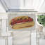 Tapis de porte d'extérieur Welcome Hotdog, de Lil 'Rue, 18 po x 30 po