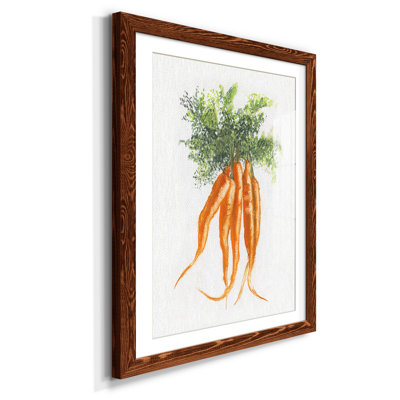 " Garden Fresh Carrots " Painting Print