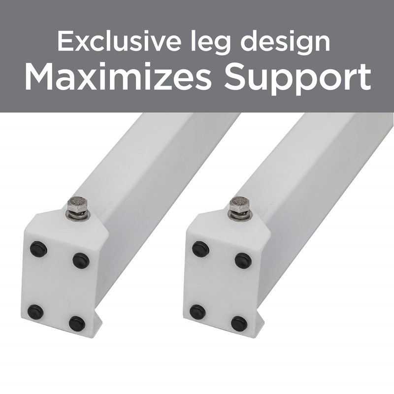 White Heavy-Duty Window Air Conditioner Support Bracket