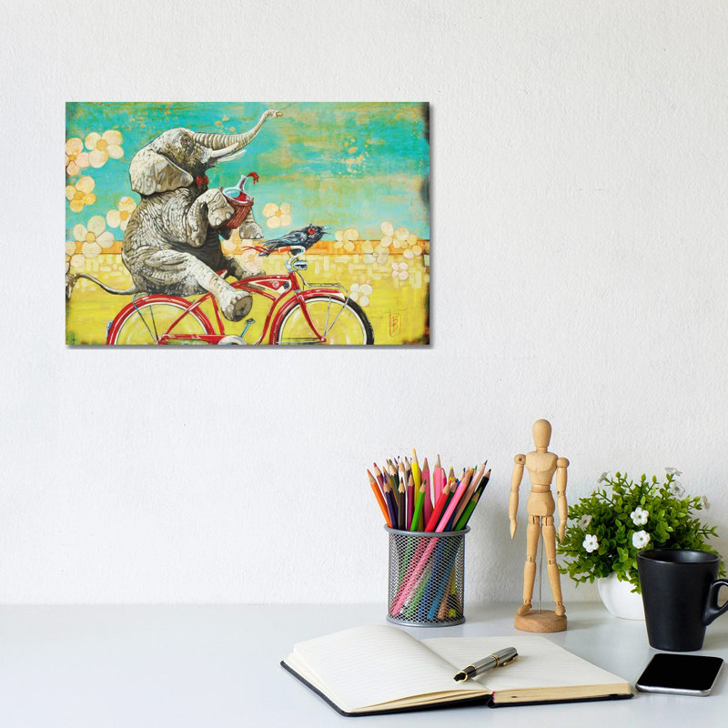 Yahoo by Barton DeGraaf - Wrapped Canvas Print, 20.32 cm H x 30.48 cm W