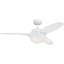 Arcadia Ventilateur de plafond intérieur avec pales réversibles en érable clair / blanc et télécommande