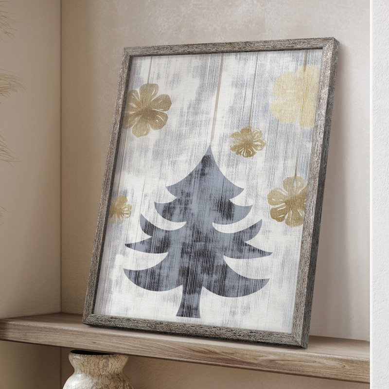 «Christmas Holiday Art», reproduction encadrée CECV III, H 15 po x l 12 po