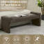 Banc de chambre rembourré l 58,6 po-1891037954-1895649128