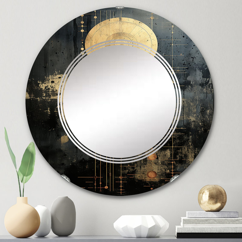 Miroir mural Nonango, 24 po x 24 po