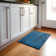Tapis bleu lavable de qualité supérieure 5 pi x 7 pi 6 po Cerrito AMF552