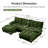 3-Seater U-Shaped Sectional-1539233443