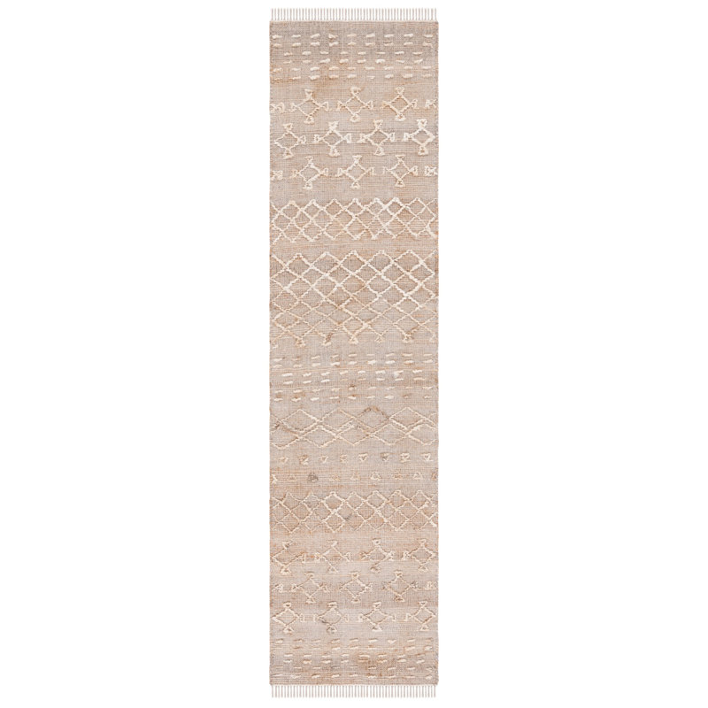 Southwestern Handmade Hand-Loomed Area Rug, Runner 2'3" x 9'