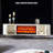 Simple Solid Wood Simulated Fire Electric Decorative Fireplace