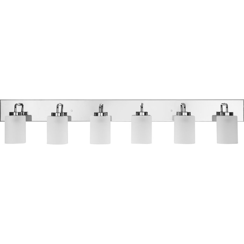 Éclairage pour meuble-lavabo à intensité variable 6 lumières Dawnell