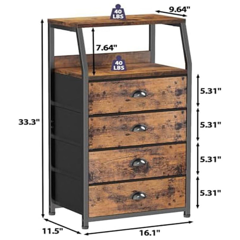 16.1cm W Manufactured Wood Top Workbench Accessory