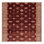 Machine Washable Overdyed Brown Area Rug