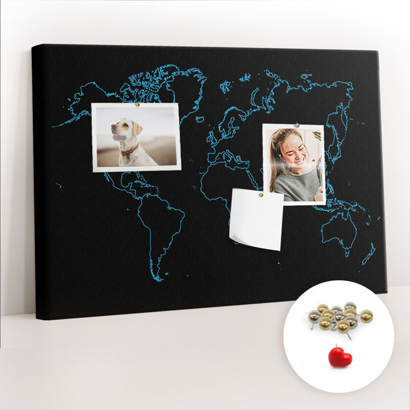 Makayli Cork Corkboard / Bulletin Board