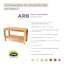 Banc de douche 36 "(90 cm) avec tablette Fiji-2132968375