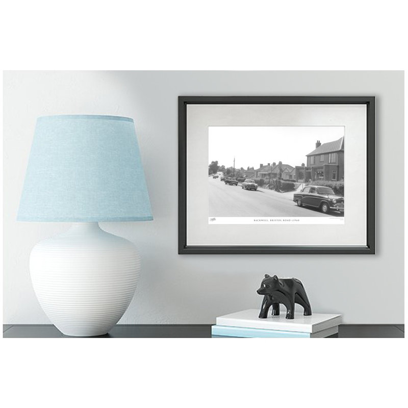 Backwell, Bristol Road C1960 - Single Picture Frame Print, 40cm H X 50cm W x 2cm D