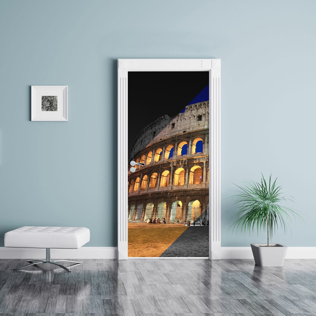 Türaufkleber Colosseum in Rom Italien