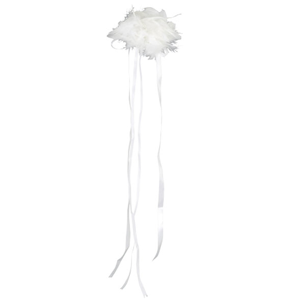 Corsage plumes, Vert