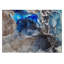 Tapis extérieur lavable antidérapant bleu 2 pi x 3 pi