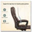 High Back Ergonomic Executive Desk Chair With Adjustable Height And Swivel Wheels