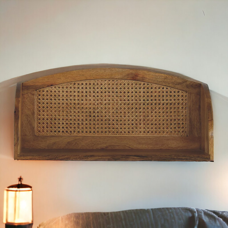 Aricely Trapezoid Mango Solid Wood Floating Shelf