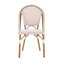 Chaises d'extérieur en polyuréthane et aluminium pour l'extérieur, ensemble de 2
