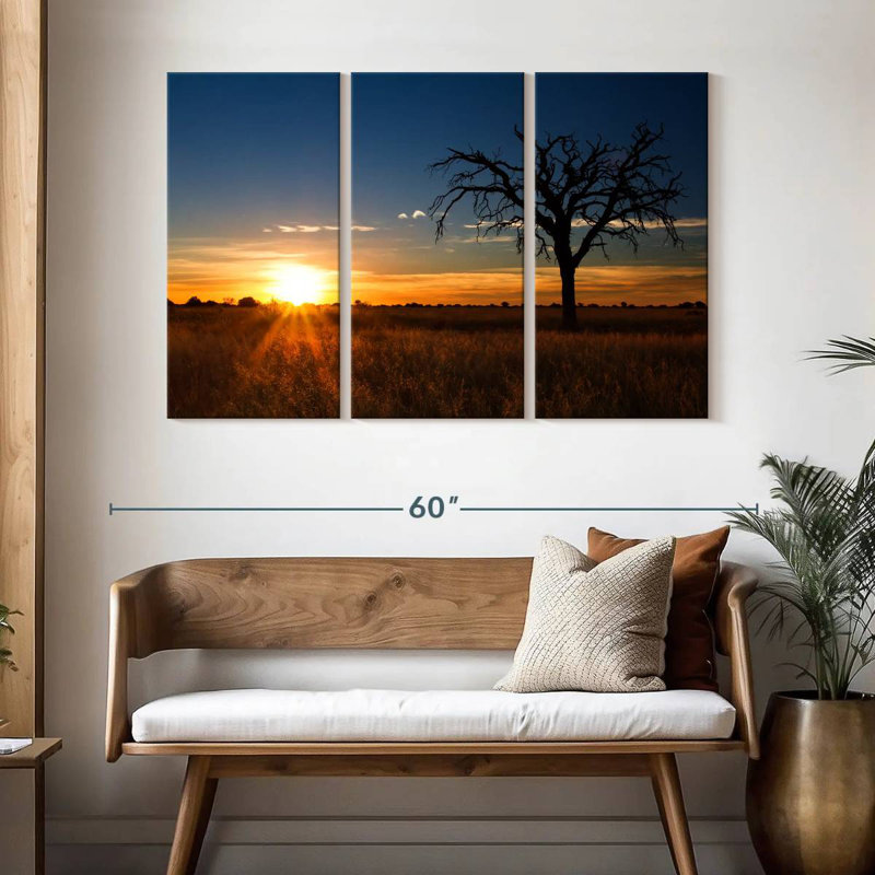 Kalahari Sundown, H 32 po x l 50 po