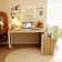 Fort Myers Reversible Multi-Functional Desk with Storage Drawers and Open Shelving