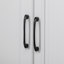 Armoire-penderie avec tablettes coulissantes, tablettes et tiroirs Pierce-235658383