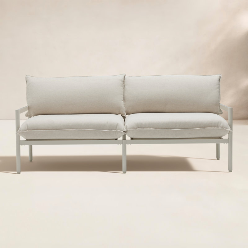 Terra Outdoor 2 - Seat Loveseat, Putty