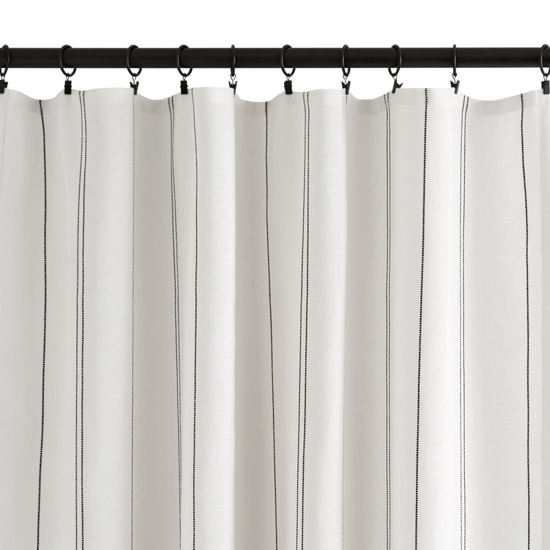 Verla Semi Sheer Single Curtain Single Panel