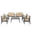 Aaliah 8 - Person Patio Conversation Set with Cushions-1332439716