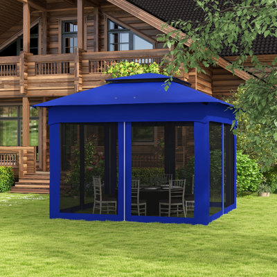 Auvent escamotable polyvalent | Structure en acier | Design contemporain | Parfait pour les événements extérieurs