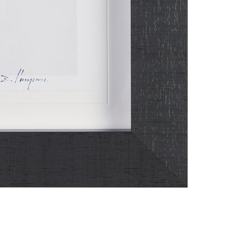 Kirkman Branches I par Studio, reproduction d'art encadrée à la main avec passe-partout, Evergreen Branches I